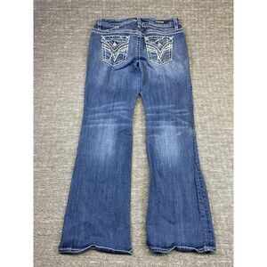 Womens Vigoss New York Boot Cut Heritage Fit Jeans S13/14 L33  Bling
